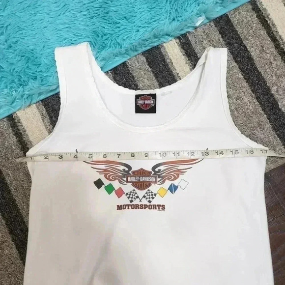 Harley Davidson Vintage Motorsports. Tank Size Large - Picture 3 of 9